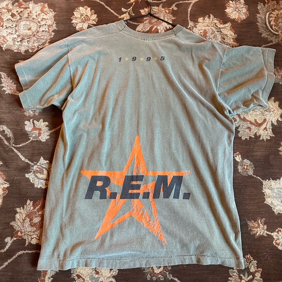 Vintage REM 1995 Monster Shirt - Picture 2 of 2